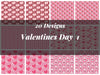 Valentines Day Seamless Digital Paper 1