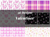 Valentines Seamless Digital Paper
