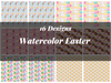 Watercolor Easter Seamless Digital Paper