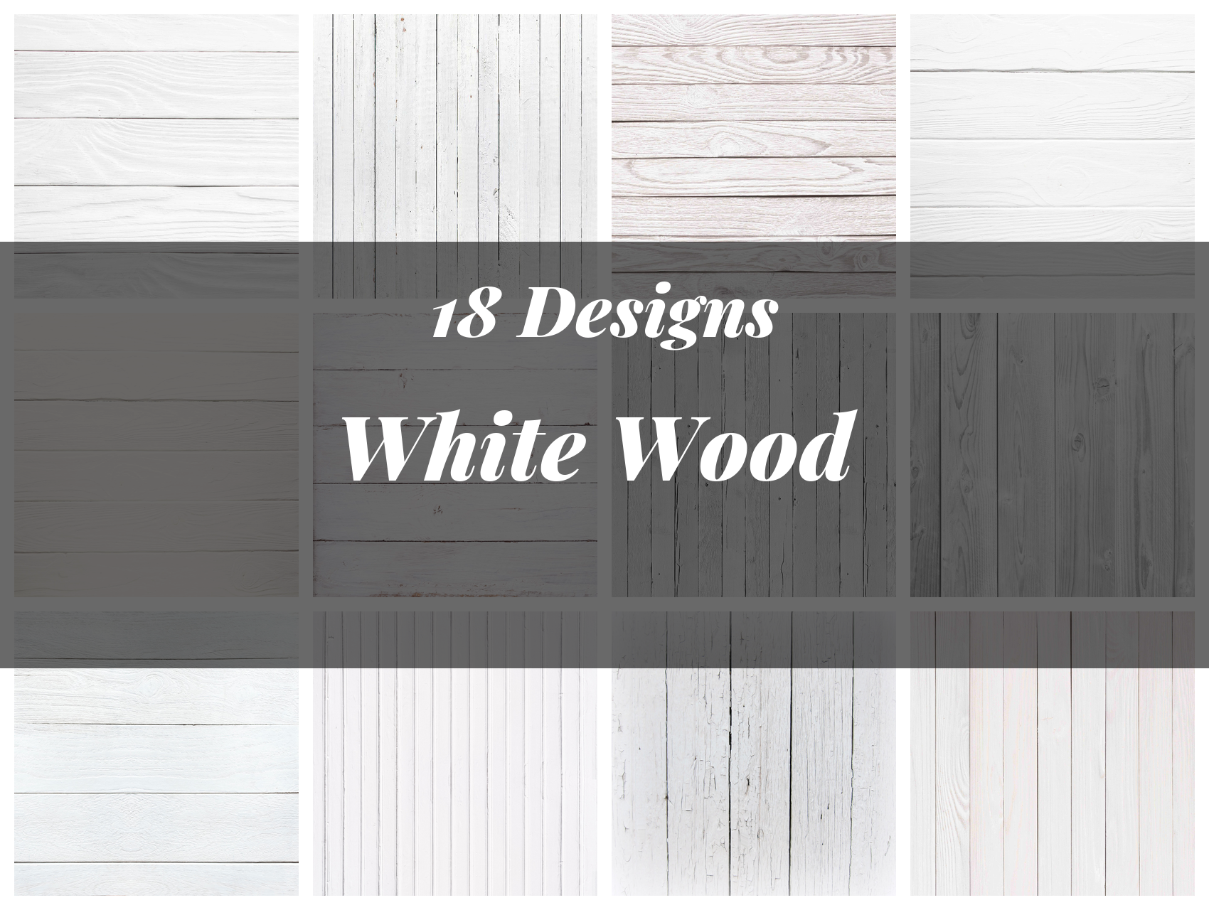 White Wood Texture Paper