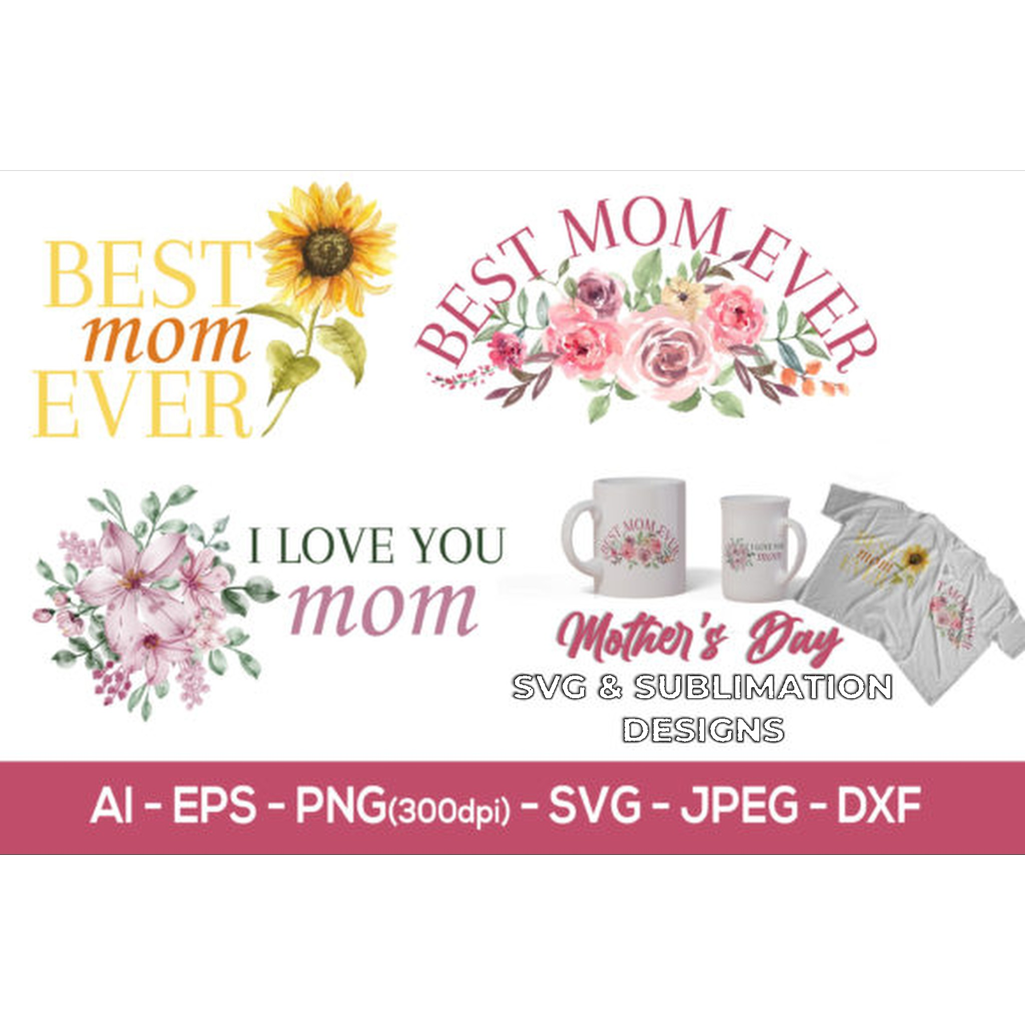 Mother's Day SVG Bundle