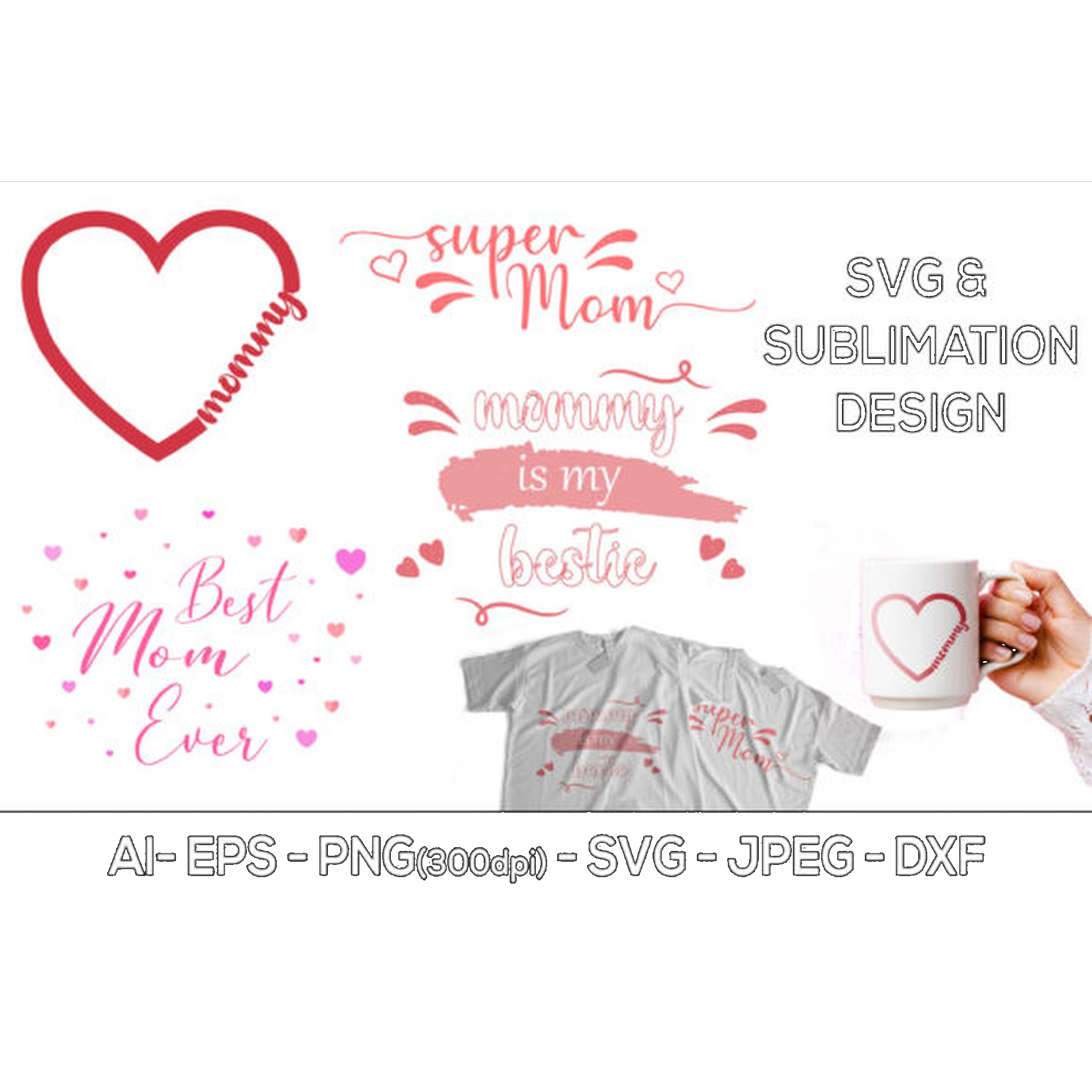 Mom SVG Bundle