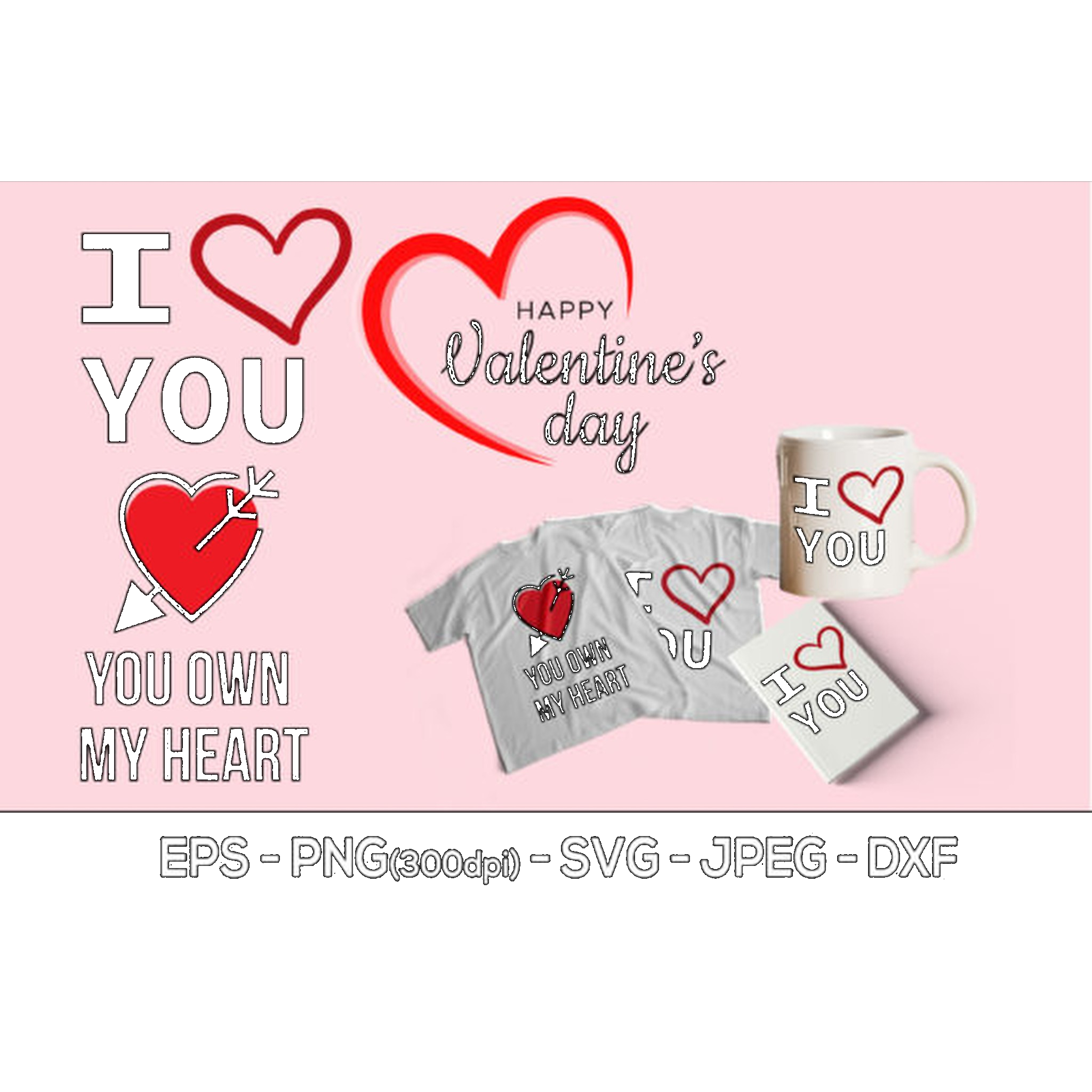 Valentine Love SVG