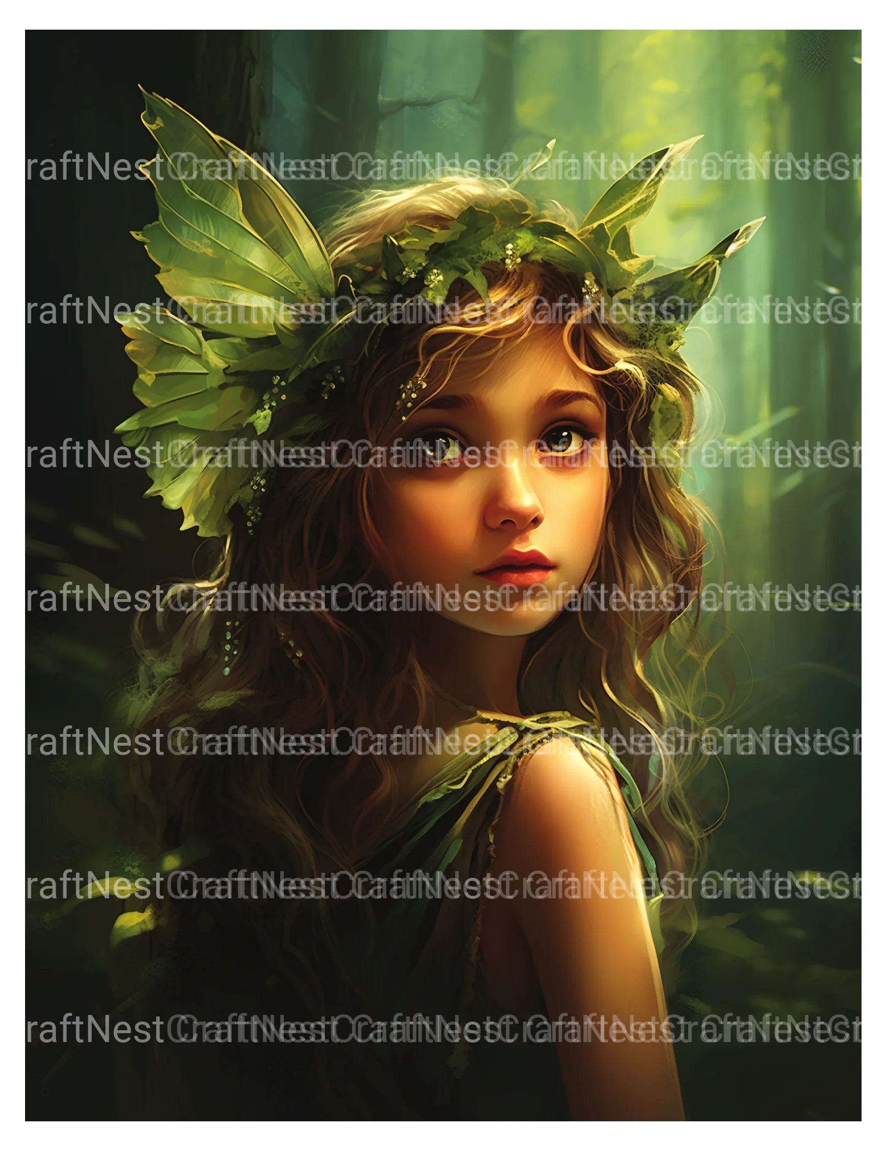 Forest Fairies Coloring Book - CraftNest - Digital Crafting and Art