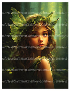 Forest Fairies Coloring Book - CraftNest - Digital Crafting and Art