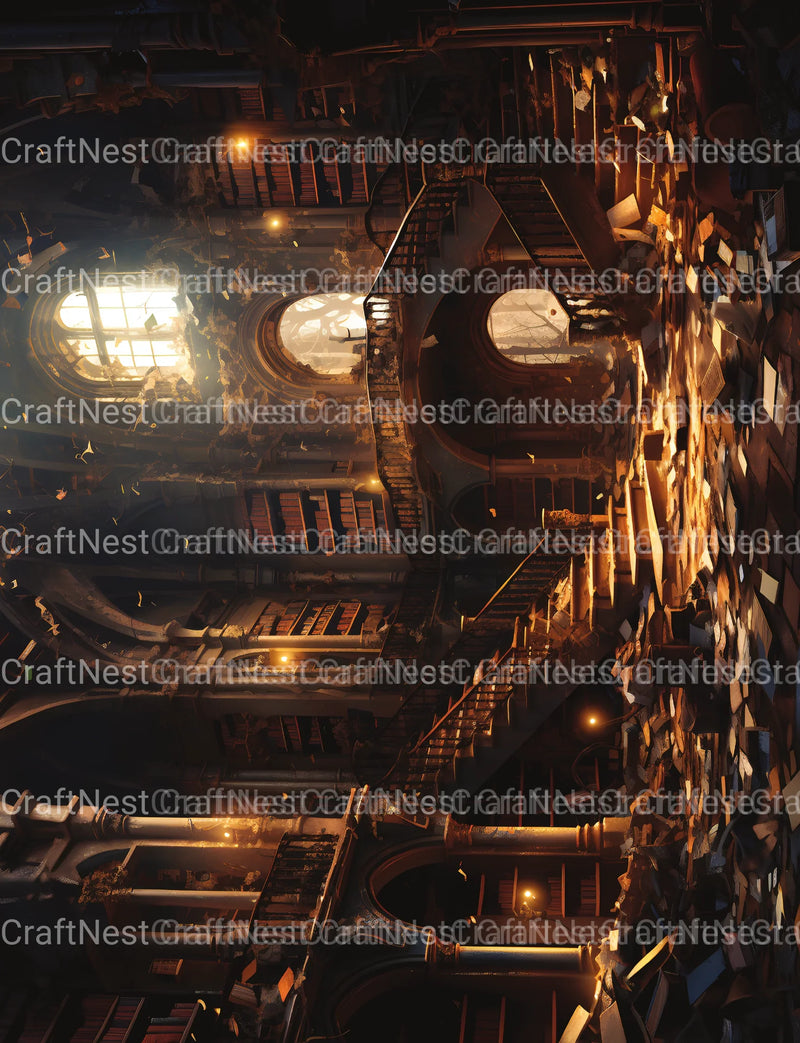 Lost Library Coloring Book - CraftNest - Digital Crafting and Art