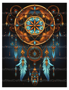 Dreamcatcher Coloring Book - CraftNest - Digital Crafting and Art
