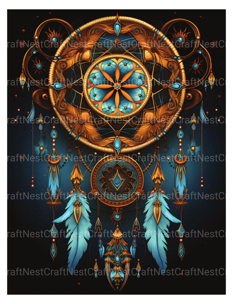 Dreamcatcher Coloring Book - CraftNest - Digital Crafting and Art