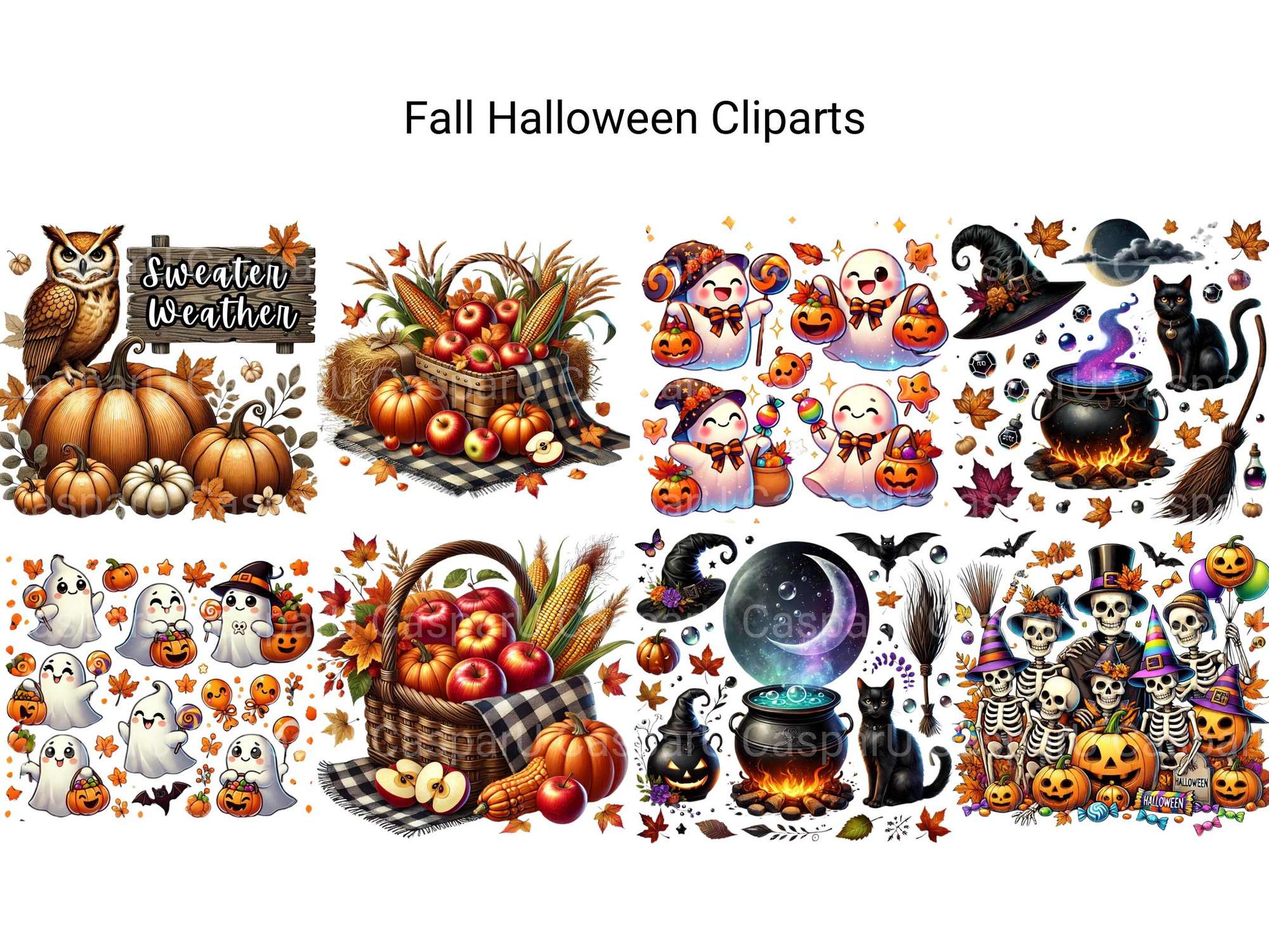 Fall Halloween Clipart