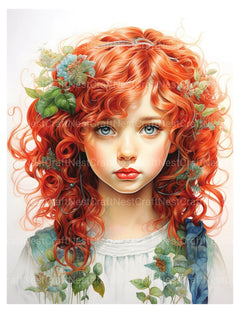 Gnome Girl Coloring Book - CraftNest - Digital Crafting and Art