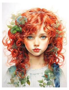 Gnome Girl Coloring Book - CraftNest - Digital Crafting and Art