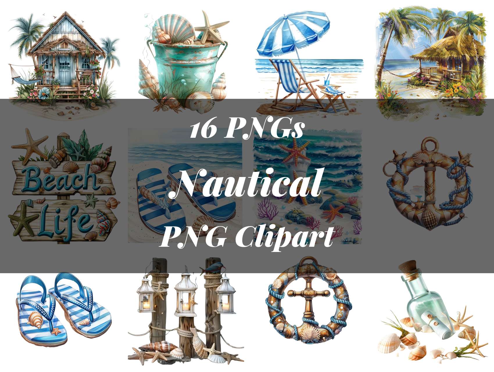 Nautical Animals Clipart