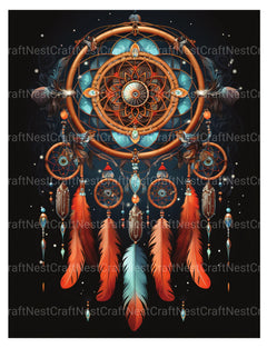Dreamcatcher Coloring Book - CraftNest - Digital Crafting and Art