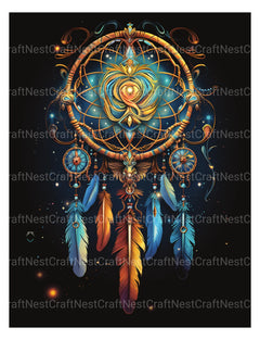 Dreamcatcher Coloring Book - CraftNest - Digital Crafting and Art