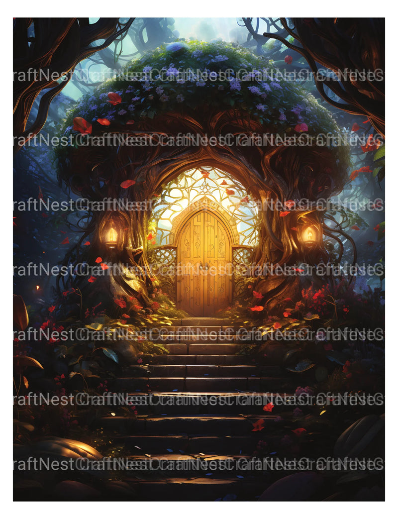 Forest Gate Coloring Book 2 - CraftNest - Digital Crafting and Art