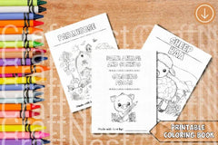 Farm Animals Coloring Book - CraftNest - Digital Crafting and Art