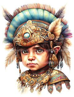 Babarian Boy Coloring Book - CraftNest - Digital Crafting and Art