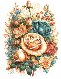 Rose Flower Coloring Book - CraftNest - Digital Crafting and Art