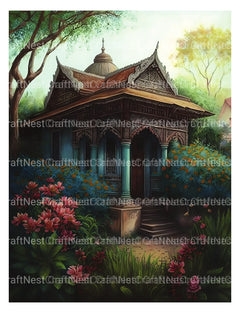 Indian Houses Coloring Book - CraftNest - Digital Crafting and Art