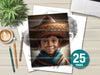 Mexican Boy Coloring Book