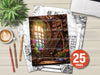 Enchanted Library Coloring Book