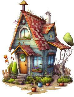 Ranch Tiny House Coloring Book - CraftNest - Digital Crafting and Art