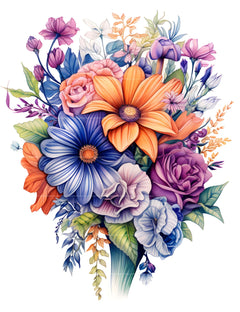 Flower Coloring Book - CraftNest - Digital Crafting and Art