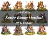 Easter Bunny Mystical Clipart