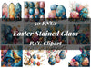 Easter Stained Glass Clipart