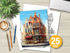Mixed Style Tiny House Coloring Book