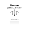 Dream Journal & Diary Bundle