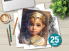 Egyptian Girl Coloring Book