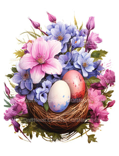 Easter Basket Coloring Book - CraftNest - Digital Crafting and Art
