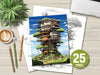 Future Treehouse Coloring Book