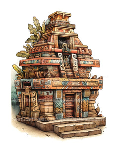 Castle Tiny House Coloring Book - CraftNest - Digital Crafting and Art