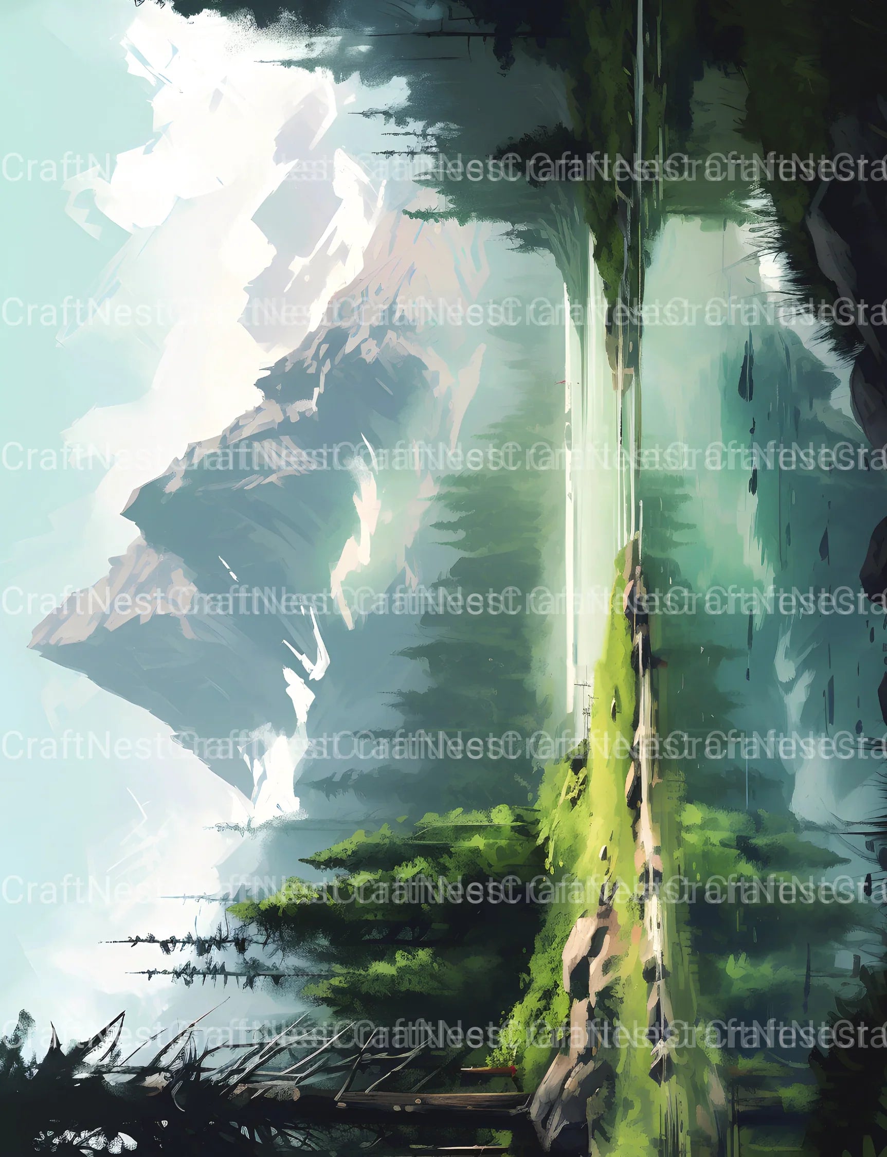 Landscape Scenes Coloring Book - CraftNest - Digital Crafting and Art