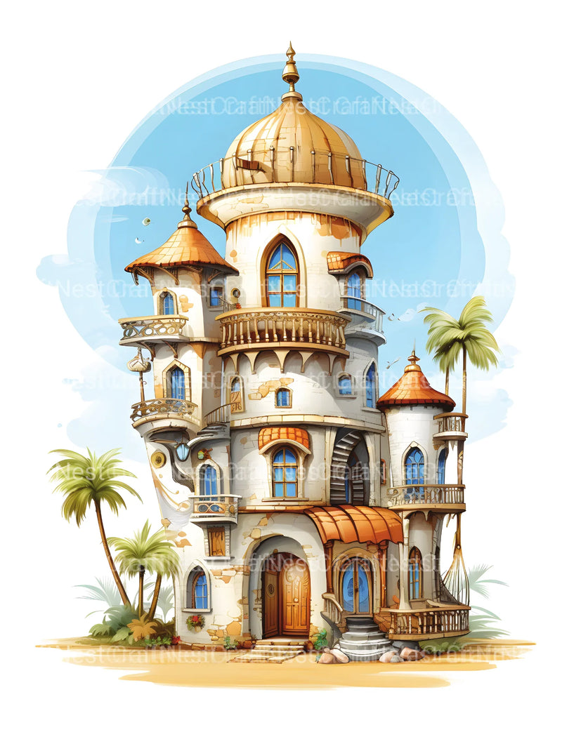 Indian Tiny House Coloring Book - CraftNest - Digital Crafting and Art