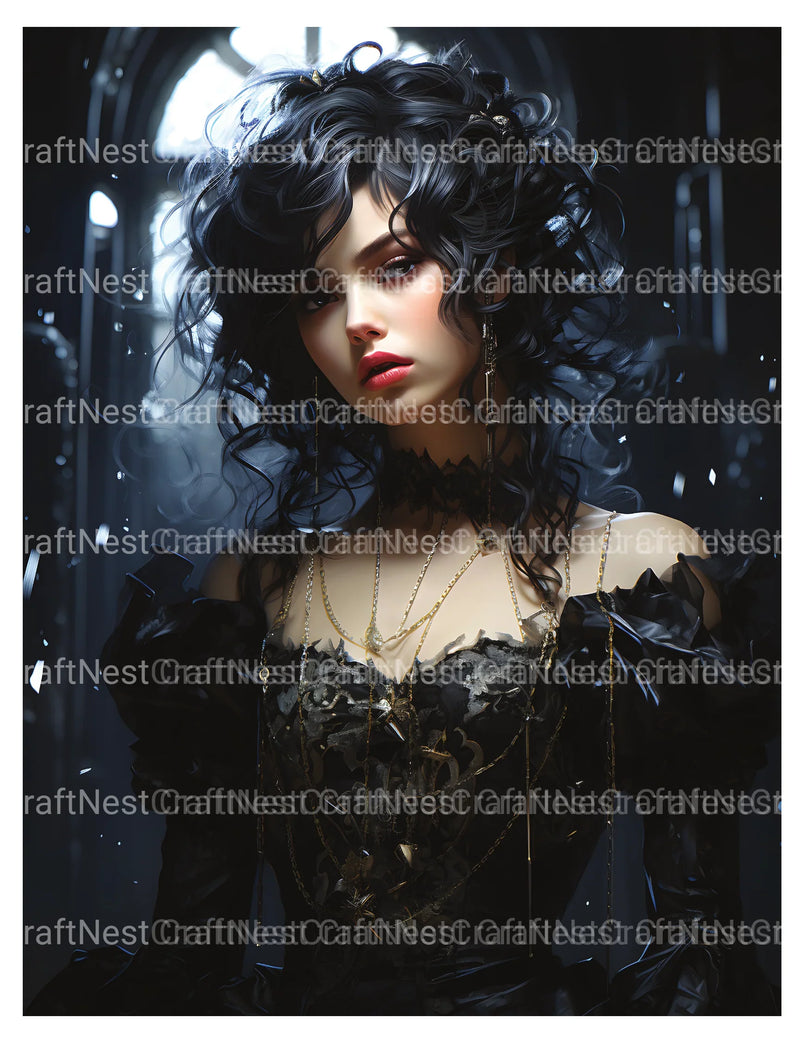 Little Princess Coloring Book - CraftNest - Digital Crafting and Art