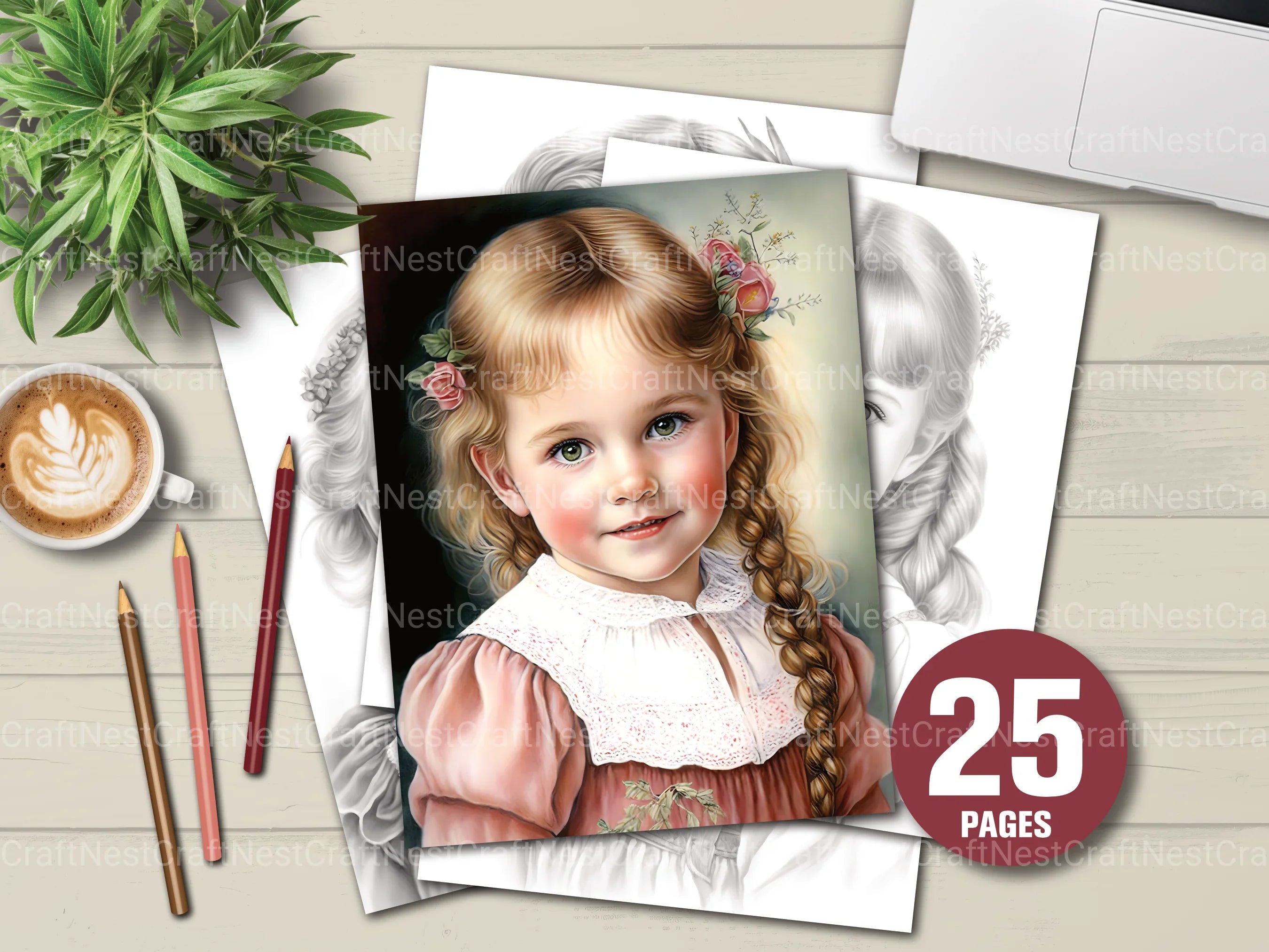 Cowboy Coloring Book - CraftNest - Digital Crafting and Art