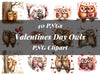 Valentines Day Owls Clipart