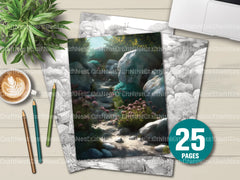 Rock Garden Coloring Book - CraftNest - Digital Crafting and Art
