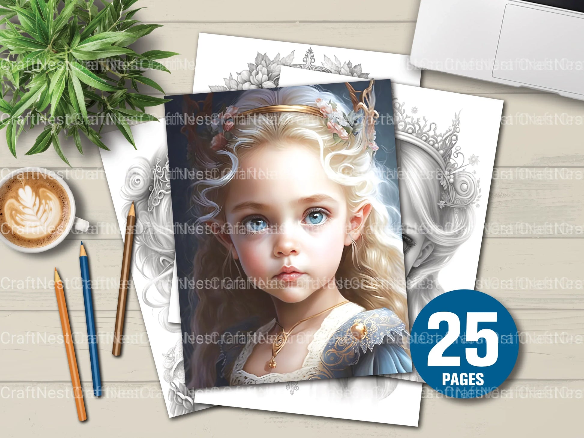 Little Vampire Coloring Book - CraftNest - Digital Crafting and Art