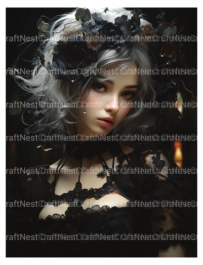 Little Princess Coloring Book - CraftNest - Digital Crafting and Art