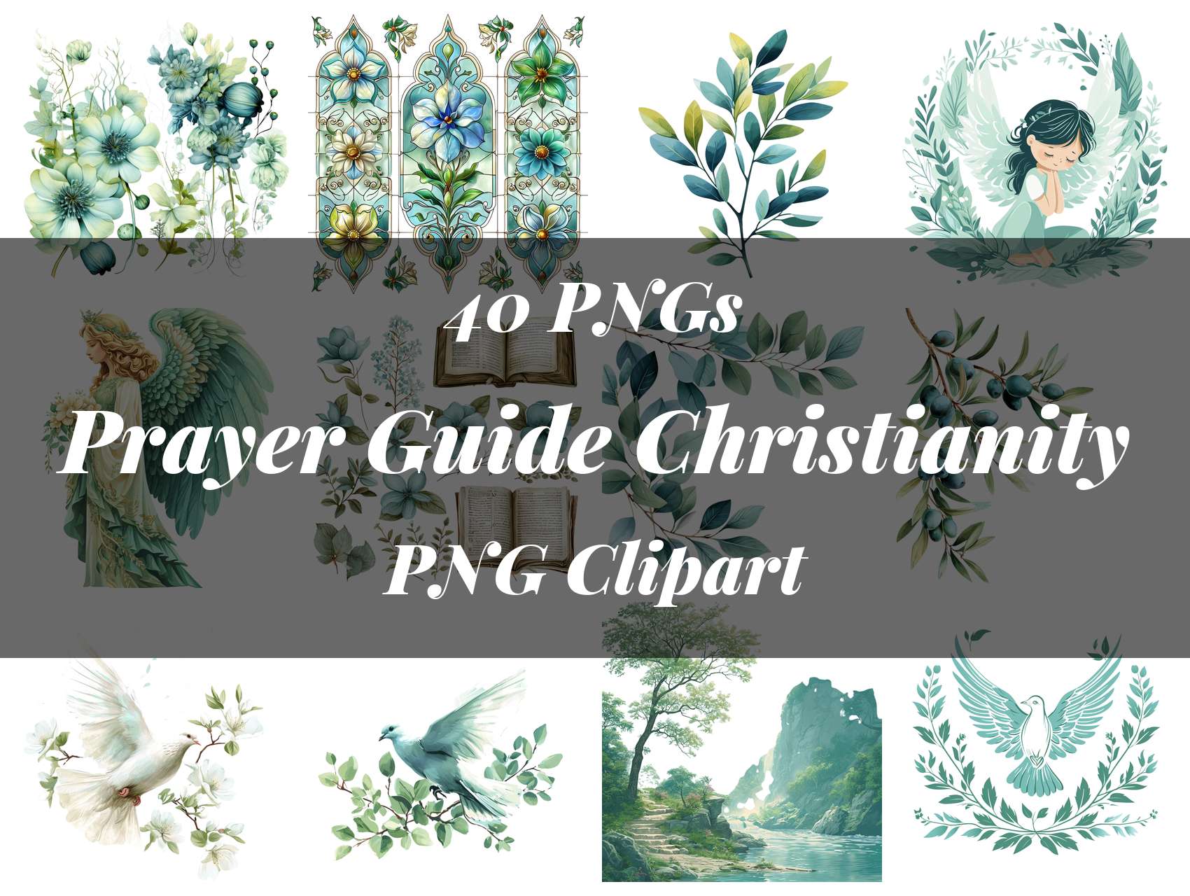 Prayer Guide Christianity Clipart
