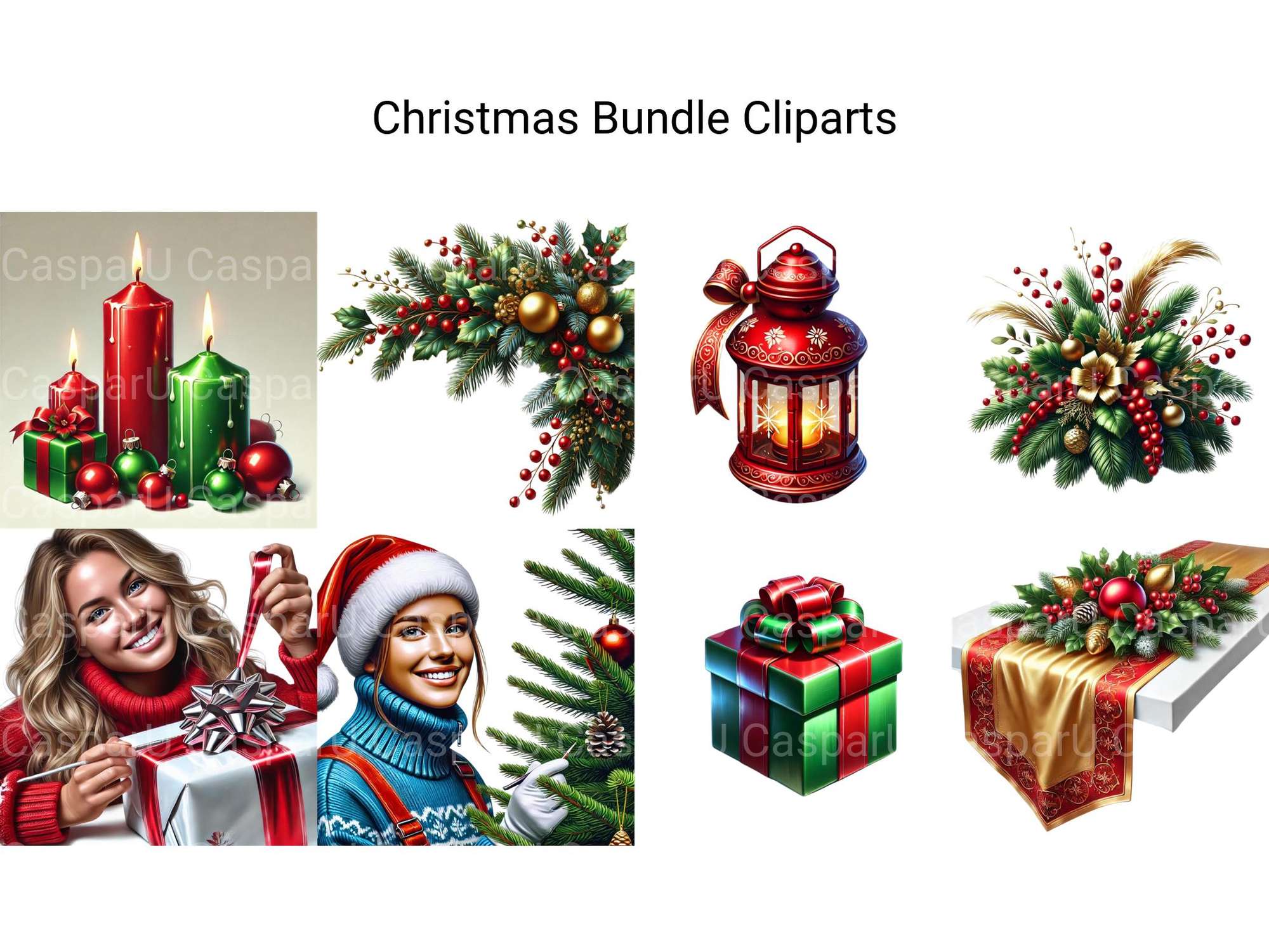 Christmas Bundle Clipart