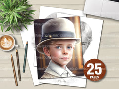 Paladin Girl Coloring Book - CraftNest - Digital Crafting and Art