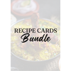 Recipe Cards Bundle