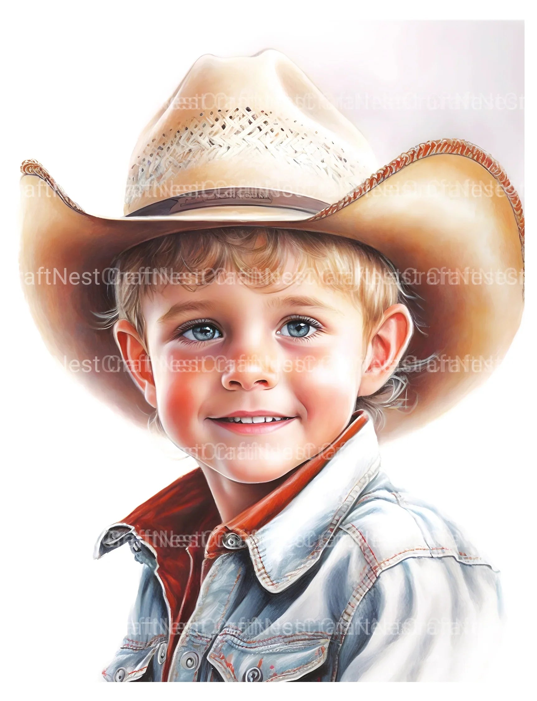 Cowgirl Coloring Book - CraftNest - Digital Crafting and Art