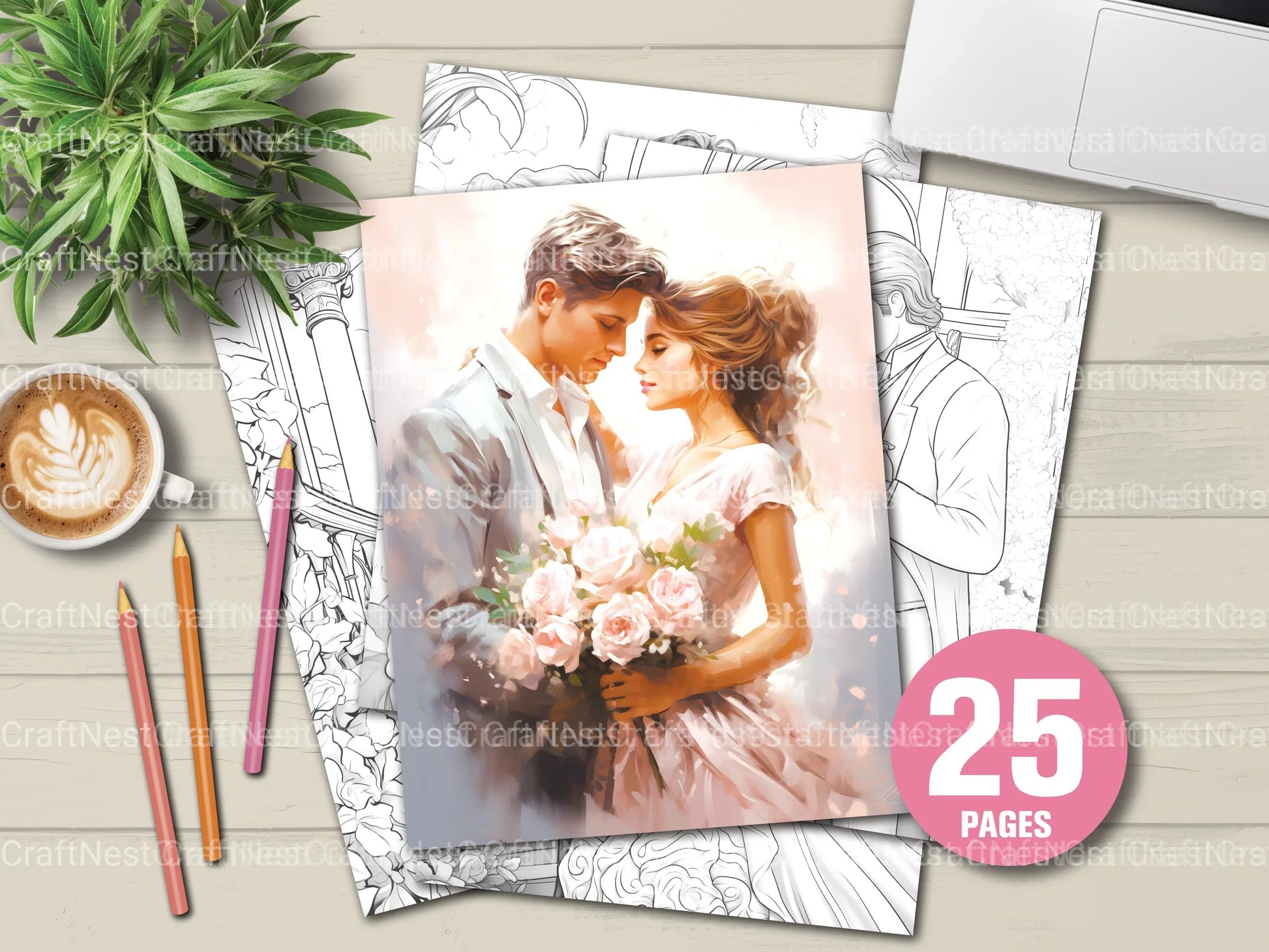 Cute Boy Coloring Book - CraftNest - Digital Crafting and Art