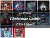 Christmas Gothic Clipart